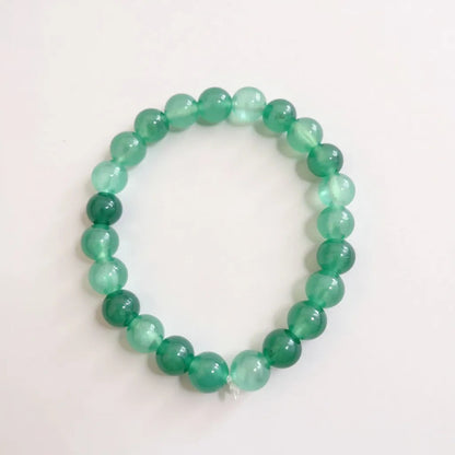 Pulsera Quartz Mediana De Cuarzo Pulido 8mm