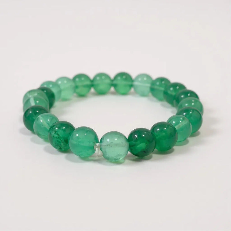 Pulsera Quartz Mediana De Cuarzo Pulido 8mm