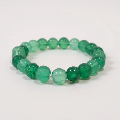 Pulsera Quartz Mediana De Cuarzo Pulido 8mm