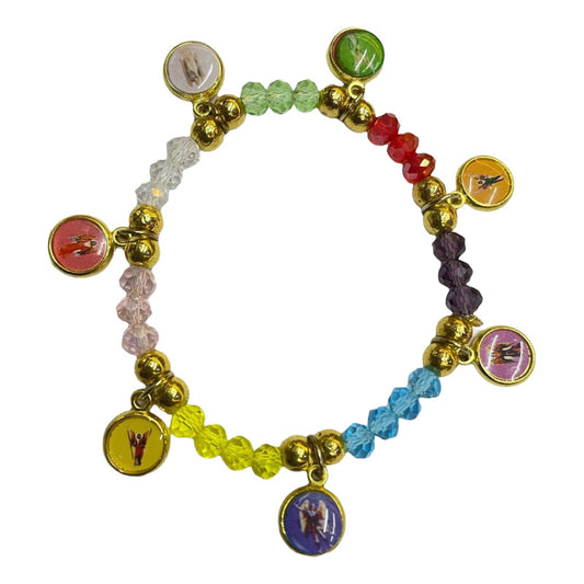 Pulsera 7 Arcángeles Cristal Espiritual