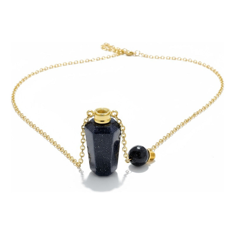 Cuarzo Amatista Rosa Blanco Varios Modelos Perfumero 4 Cm