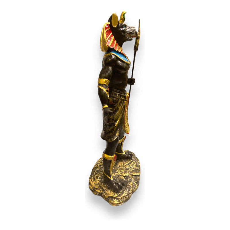 Anubis Flecha Figura De Resina 26cm