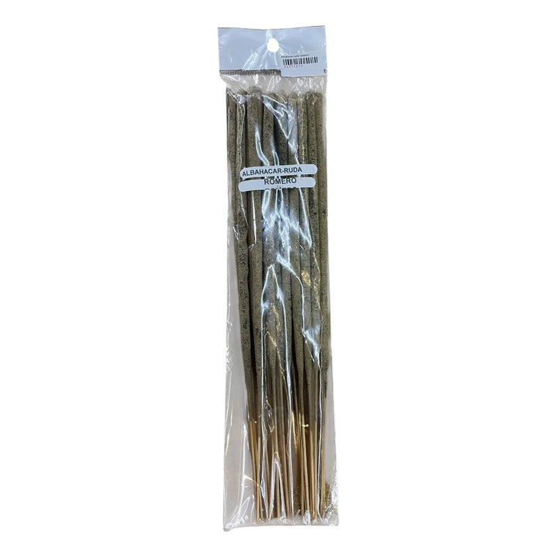 Incienso Artesanal 20 Varitas Gruesas Aroma A Elegir Albahaca-ruda-romero by HEREJE