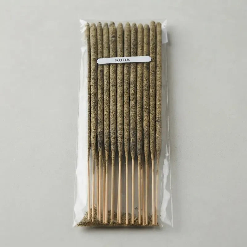 Incienso Artesanal 20 Varitas Gruesas Aroma A Elegir Ruda by HEREJE
