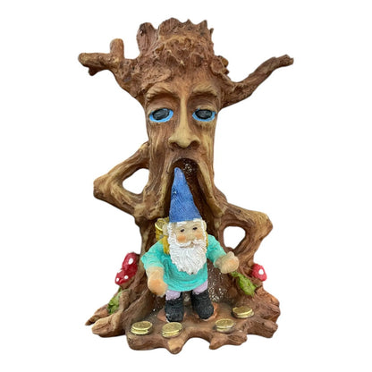 Porta Inciensos En Forma De Arbol Artesanales Arbol Gnomo 18cm Gnomo by HEREJE