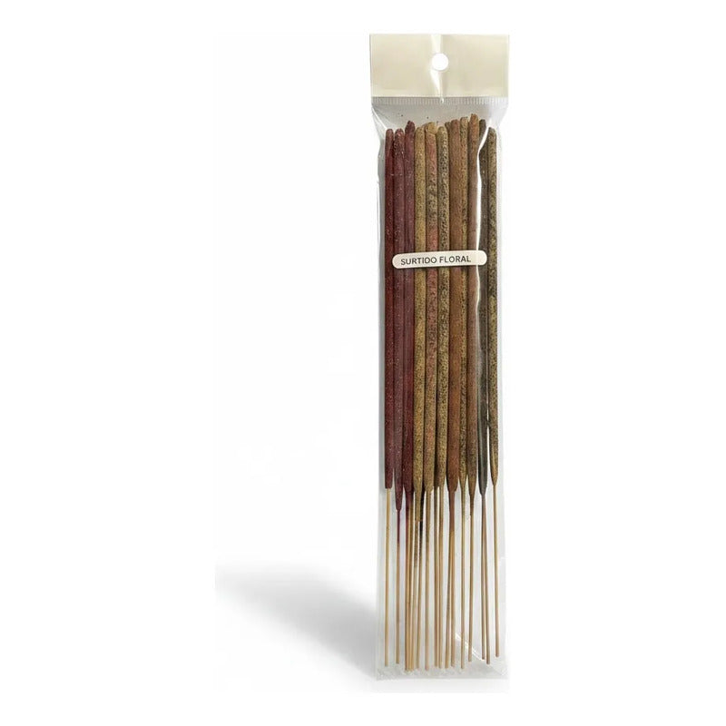 Incienso Artesanal 20 Varitas Gruesas Aroma A Elegir Surtido Floral by HEREJE
