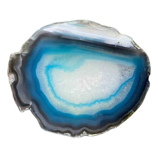 Sujetador, Para Celular De Piedra Natural Azul Centro Blanco