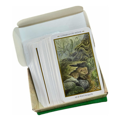 Animales Divinos +bolsa+libro Tarot Oraculo 12.5cm