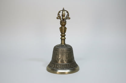 Campana Tibetana Cuenco 7 Metales Armonizador 18 Cm Alto