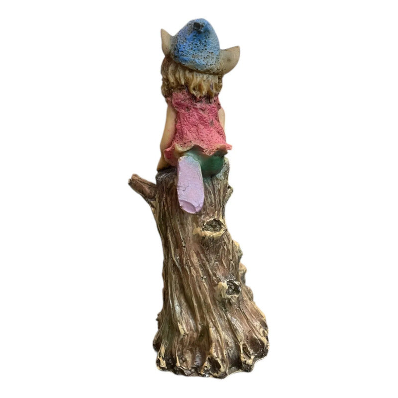 Porta Inciensos En Forma De Arbol Artesanales Arbol Charco Elfo 17 Cm Árbol Charco Elfo by HEREJE