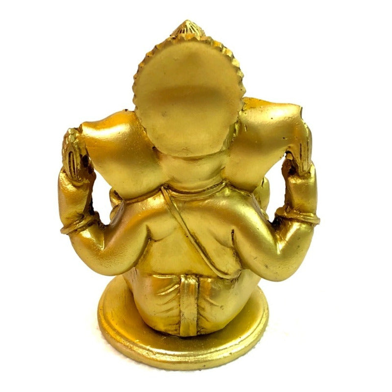 Ganesh Resina  Prosperidad 13.5 Cm Ritualizado