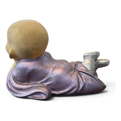 Esculturas De Buda Acostado 10 Cm De Altura Purpura by HEREJE