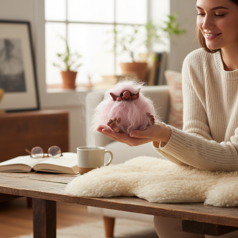 Troll Mediano + Comedero + Bebedero +semillas Varios Modelos