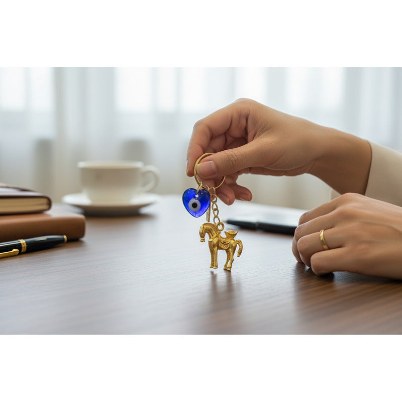 Caballo Llavero Del Año Chino