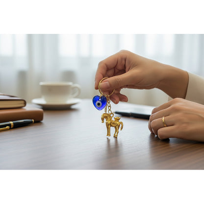 Caballo Llavero Del Año Chino