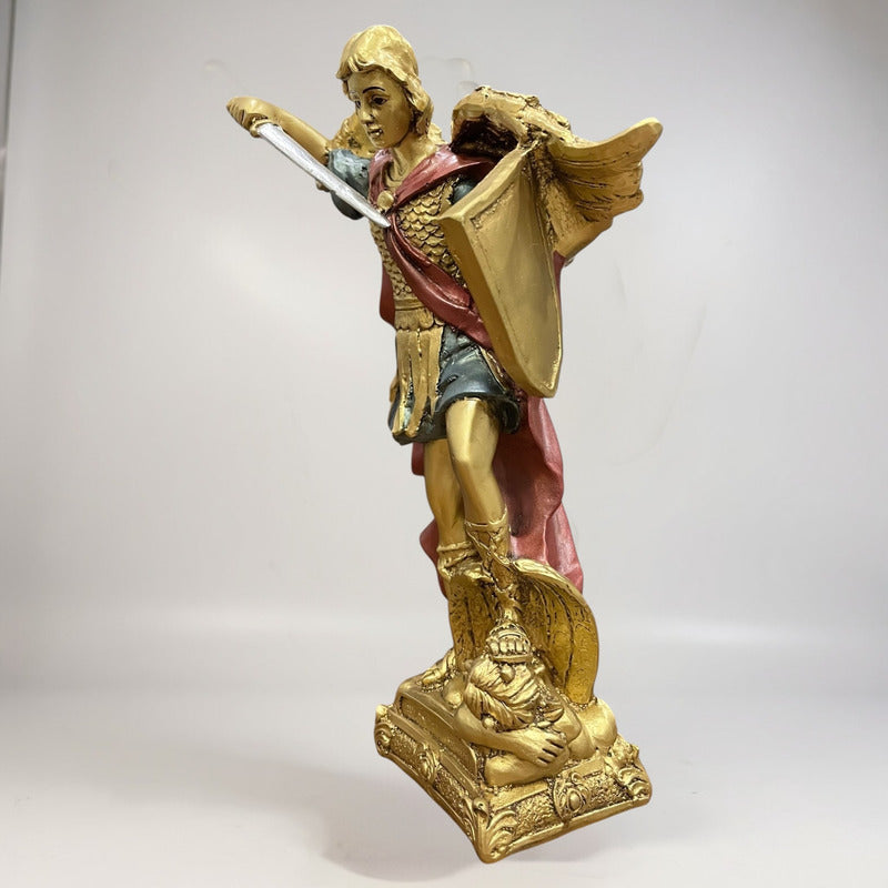 Esculturas De Resina Arcángeles De 24cm De Altura