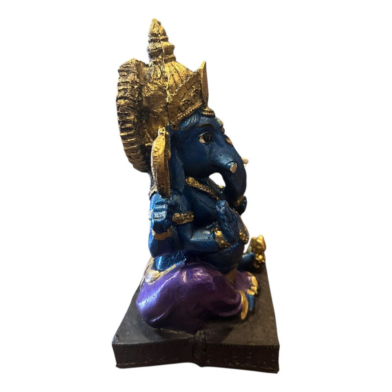 Ganesh Figura De Resina 24cm De Alto.