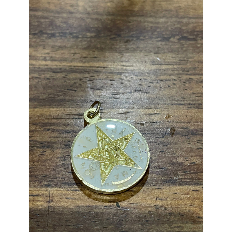 Dije Charm Hereje Estrella Zodiacal Brillante 25mm
