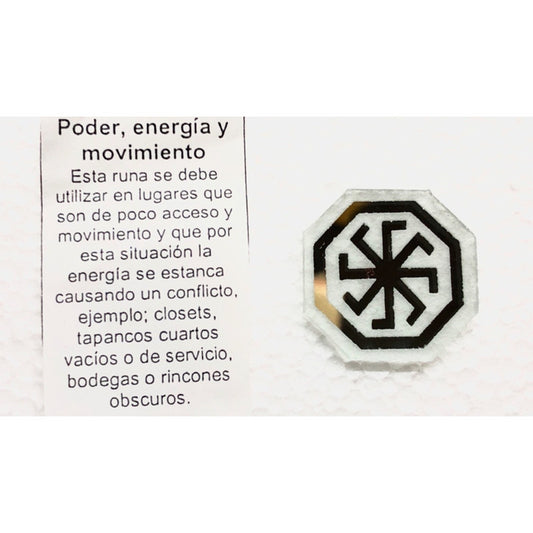 Runa Poder Energía Y Movimient Amuleto Feng Shui Ritualizado