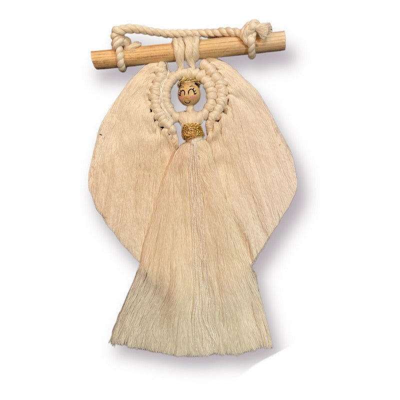 Macrame Arcangel 20x33x4 Cm Colgante Varios Colores A Elegir