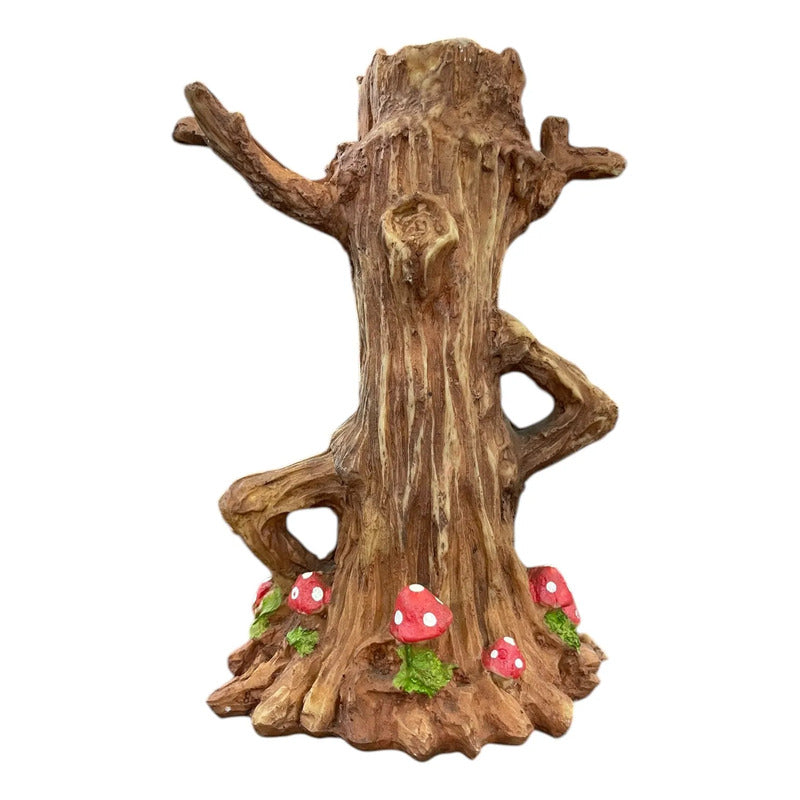 Porta Inciensos En Forma De Arbol Artesanales Arbol Gnomo 18cm Gnomo by HEREJE