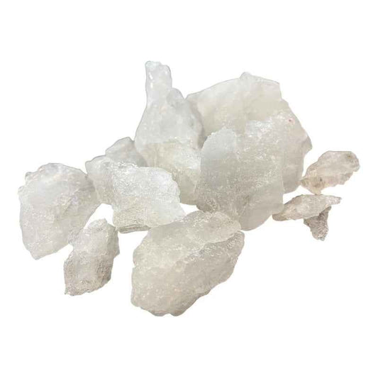 Piedras Semipreciosas Naturales Hereje Peso Variado 200 Gr. Alumbre