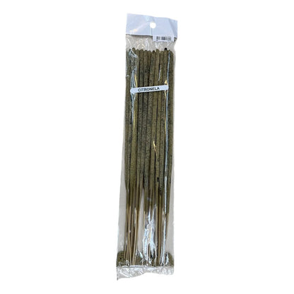 Incienso Artesanal 20 Varitas Gruesas Aroma A Elegir Citronela by HEREJE