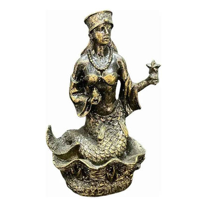 7 Potencias Africanas Figuras De Resina Individuales 10 Cm Yemaya