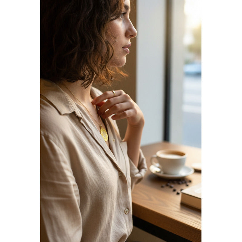 Sello Seite Arcangeles Metatron Dije Metal Encapsulado 25mm by HEREJE