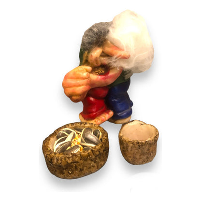 Troll Amor Y Longevidad 9 Cm Figura En Resina Nacional.