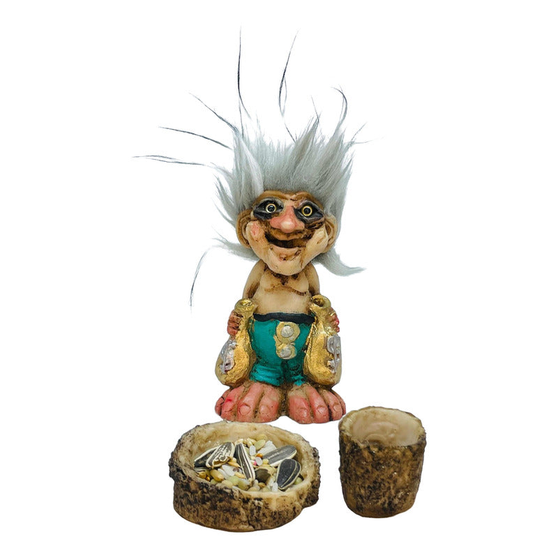 Troll Fortuna 9cm Resina Nacional.