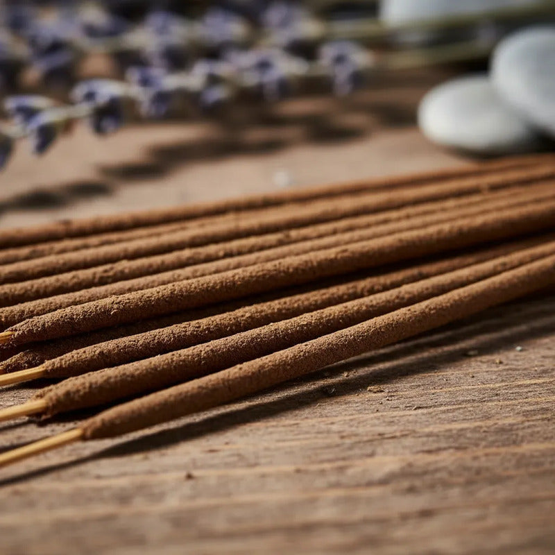 Incienso Artesanal 20 Varitas Gruesas Aroma A Elegir Lavanda by HEREJE