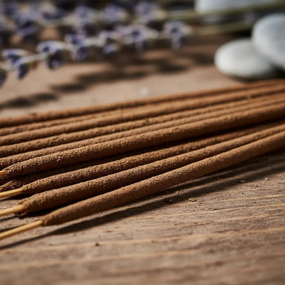 Incienso Artesanal 20 Varitas Gruesas Aroma A Elegir Lavanda by HEREJE