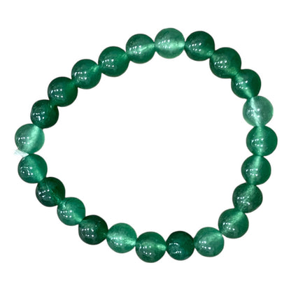 Pulsera Quartz Mediana De Cuarzo Pulido 8mm