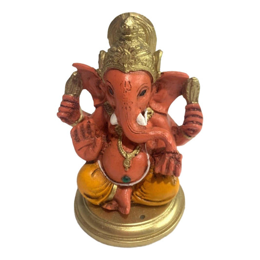 Ganesh Resina  Prosperidad 6cm Ritualizado