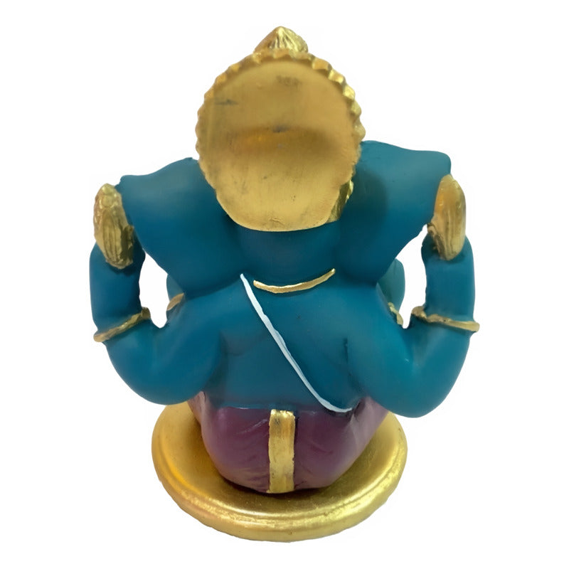 Ganesh Resina  Prosperidad 13.5 Cm Ritualizado