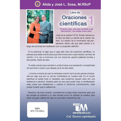 Libro De Oraciones Cientificas 1, De Sosa, Alida. Grupo Editorial Tomo by HEREJE