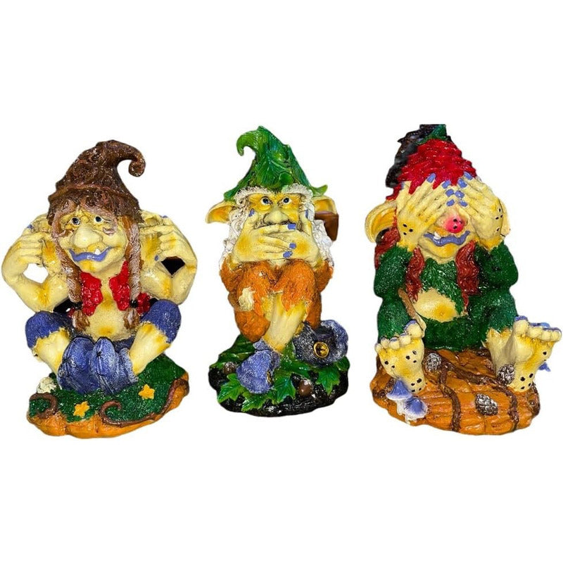 Hereje Duende Artesanal Tres Virtudes Trolls