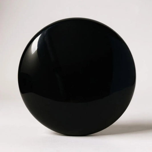 Espejo Redondo Hereje Obsidian Mirror 8cm Limpieza Espiritua