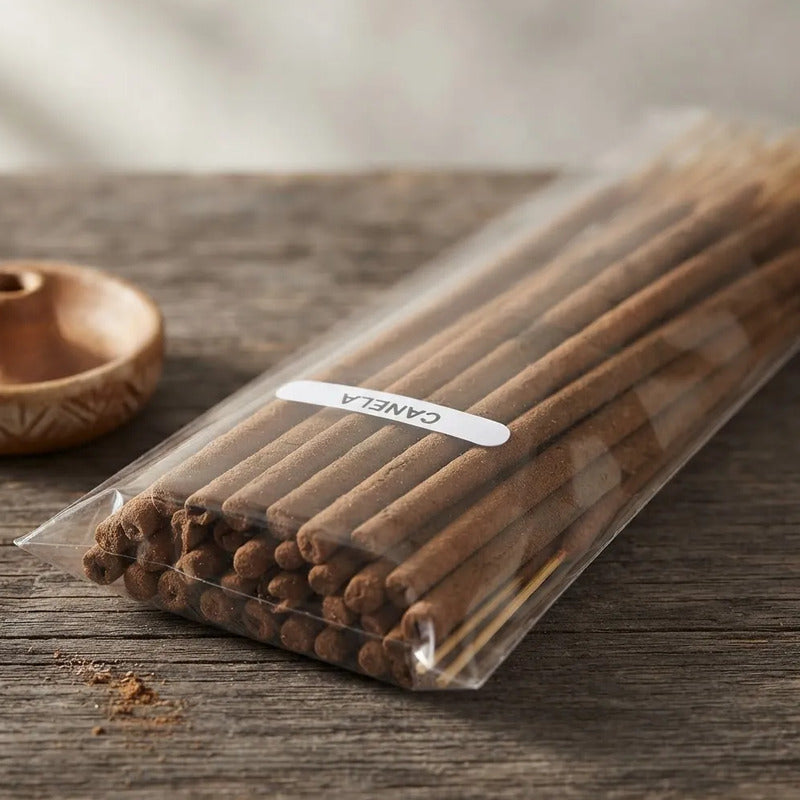 Incienso Artesanal 20 Varitas Gruesas Aroma A Elegir Canela by HEREJE