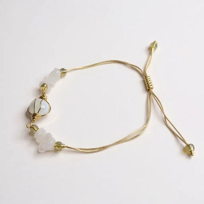 Pulsera Hereje Ajustable De Cuarzo