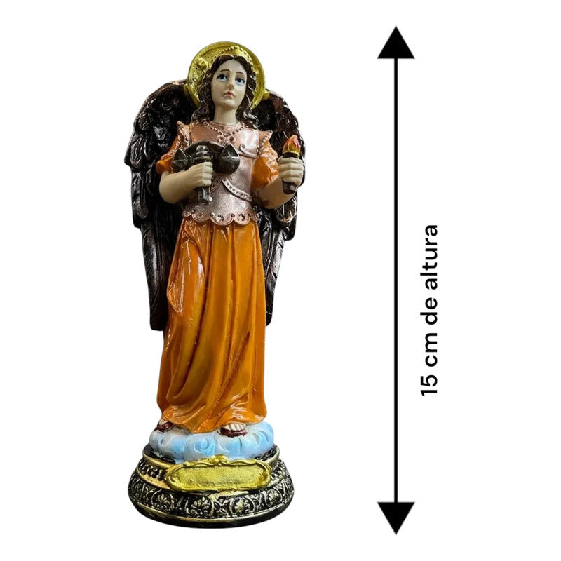 Arcangel 15 Cm De Altura San Migue, Rafael, Gabriel Etc. Uriel by HEREJE