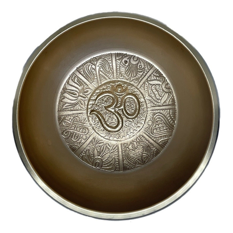 Cuenco Tibetano 18cm De Diámetro 7 Metales Importado Indu