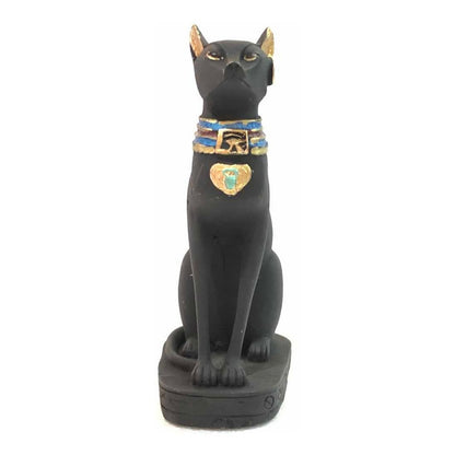 Gato Egipcio Resina Nacional 17.5cm