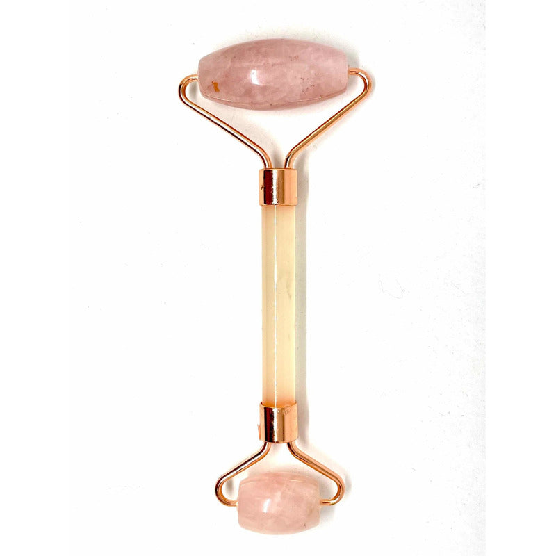Roller Masajeado Facial Cuarzo Rosa