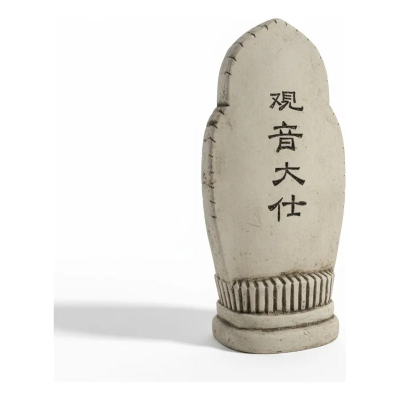 Figura Diosa Kuan Yin Resina 19 Cm Feng Shui Hueso by HEREJE