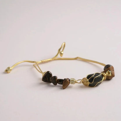 Pulsera Hereje Ajustable De Cuarzo