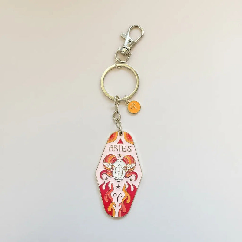 Llavero Zodiacal Hereje Diseño Astrológico Original Aries