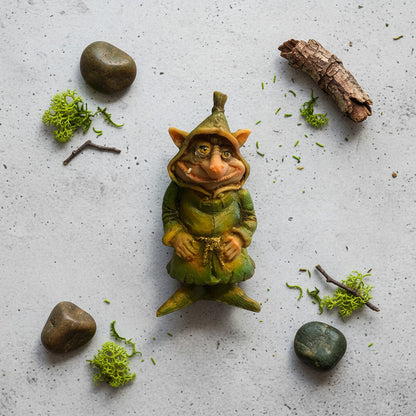 Duende Martillo Figura De Resina