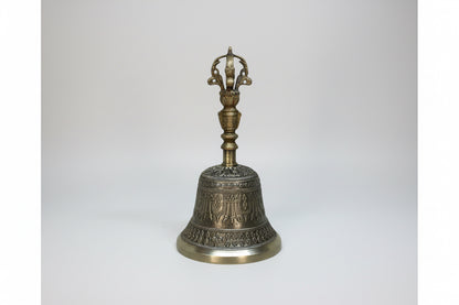 Campana Tibetana Cuenco 7 Metales Armonizador 18 Cm Alto